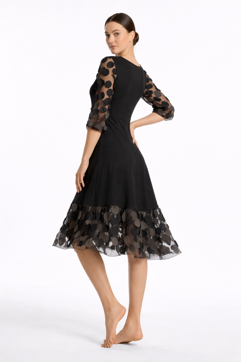 VESTIDO | OVERSIZE ESTAMPADO LUNARES